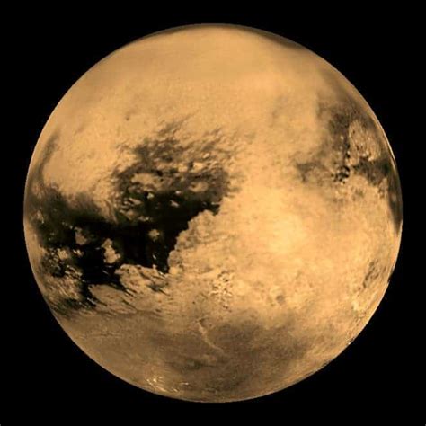 'Waves' detected on Titan moon’s lakes - Scientists detect waves on ...