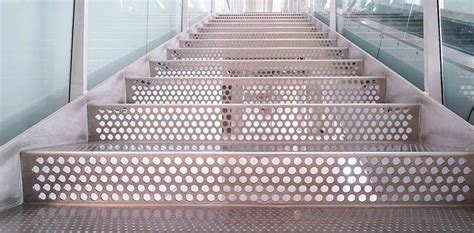 Perforated Metal Stairs & Stair Treads | Accurate Perforating