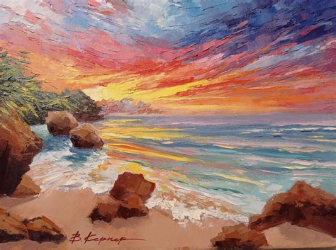 Oil Paintings Of Sunset