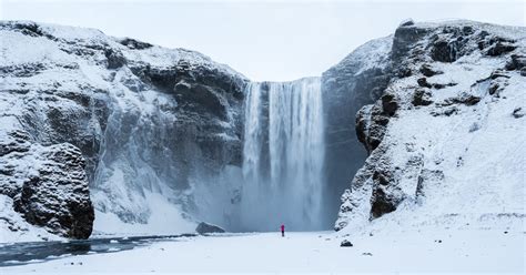 Explore Skógafoss in the Winter, Skógafoss, Iceland, Iceland