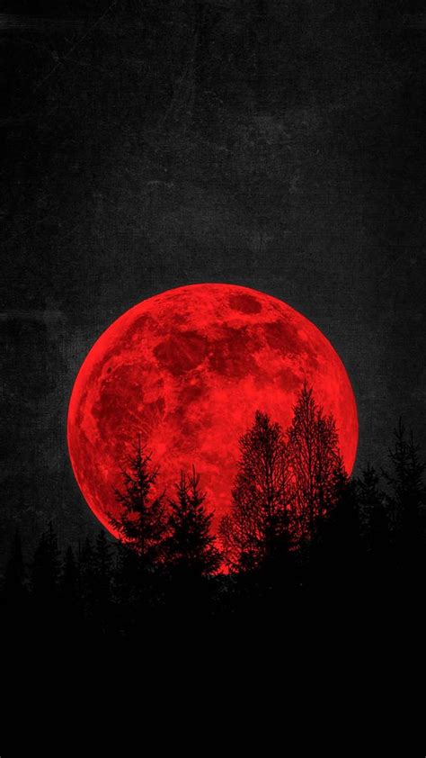 Red Moon iPhone Wallpaper HD | Red moon, Wallpaper images hd, Iphone ...