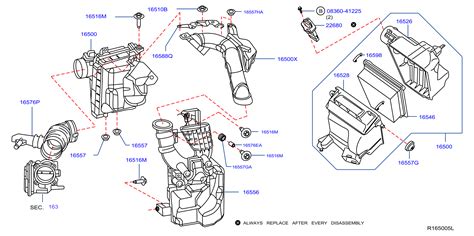 Nissan Sentra Engine Air Intake Resonator - 16554-3RC2A | TYNANS NISSAN ...