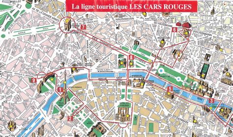 Paris maps - Top tourist attractions - Free, printable | Paris tourist ...