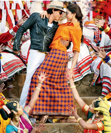 Deepika Padukone and Shahrukh Khan in 'Chennai Express' | Chennai ...