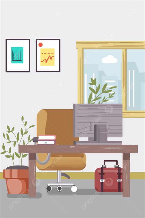 Animated Office Background