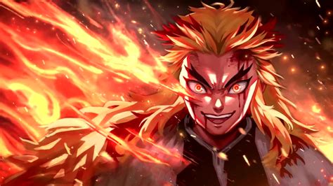 Kyojuro Rengoku Fire Blade Live Wallpaper Mylivewallpapers | The Best ...