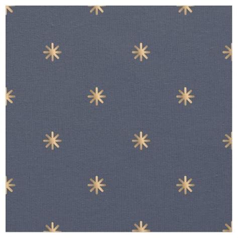 Gold Stars Pattern Navy Blue ID497 Fabric in 2020 | Star patterns, Gold ...