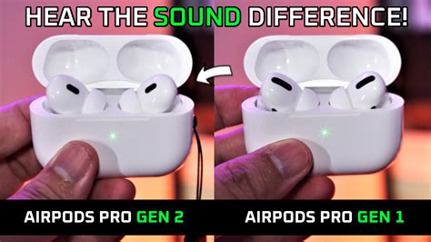 AirPods Pro Gen 2 vs Gen 1 Sound Quality. Hear the difference! — Aaron ...