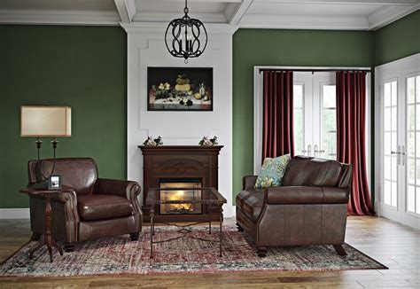 What Color Curtains With Green Walls And Brown Furniture | www.resnooze.com