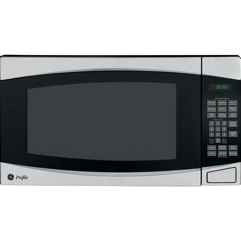 Shop GE Profile 2-cu ft 1,200-Watt Countertop Microwave (Stainless) at ...