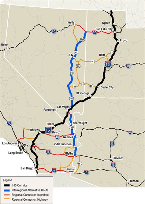 I-15 Project Corridor Alternate Route Study - I-15 Mobility Alliance