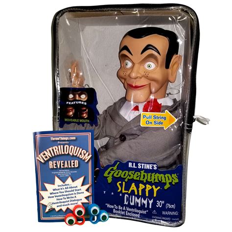 Goosebumps Slappy the Dummy Doll Plus Bonus Bundle (Non-Glowing Eyes ...