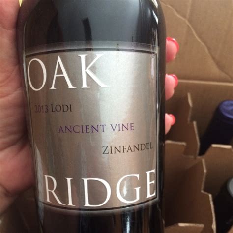 Oak Ridge Winery Ancient Vine Lodi Zinfandel