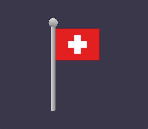 Premium Vector | Swiss flag