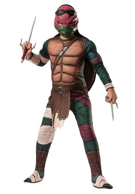 Ninja Turtle Movie Child Deluxe Raphael Costume