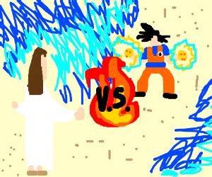 Jesus vs Goku - Drawception