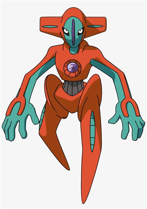 Deoxys - Pokemon Deoxys Transparent PNG - 906x1246 - Free Download on ...