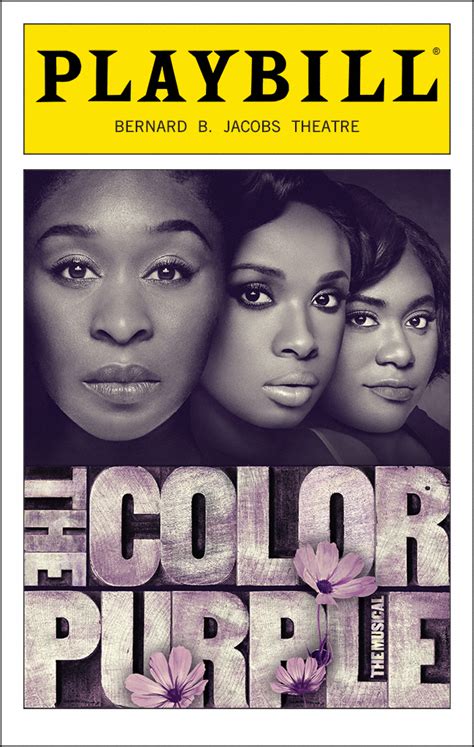 The Color Purple (Broadway, Bernard B. Jacobs Theatre, 2015) | Playbill