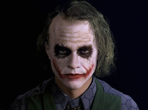 Heath Ledger Joker Makeup