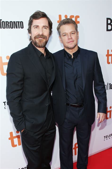 Christian Bale, Matt Damon bring star power to the carpet | Toronto ...