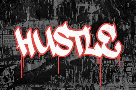 Darksite - Urban Graffiti Font on Yellow Images Creative Store - 94587