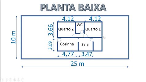 Entendendo plantas baixas simples de residências - O que é planta baixa ...