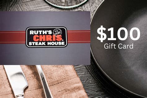 $100 Ruth's Chris Steak House Gift Card | thecatsmeow0 ...