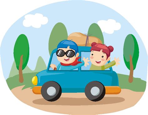 car trip clipart - Clip Art Library