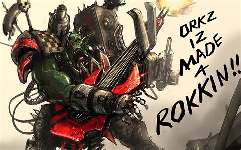 Orkz Power: HD Wallpaper from Warhammer 40k