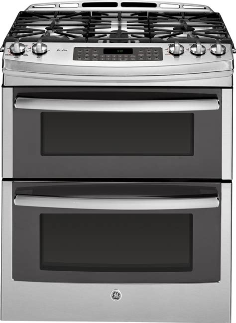 LG Self-Cleaning Freestanding Double Oven Gas Range With ProBake ...