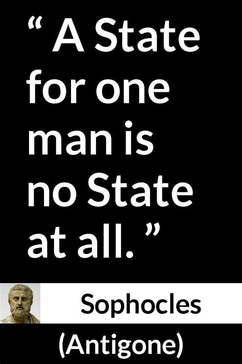 an image of a statue with the quote'a state for one man is no state at ...