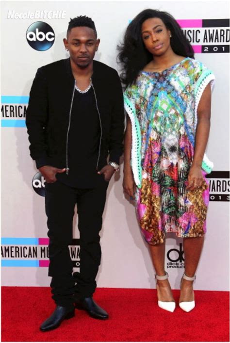 Kendrick Lamar and His Girlfriend On the Red Carpet