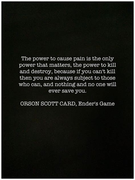 ender's game quote at the beginning of the movie - Google Search ...