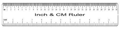 printable ruler 12 inch actual size - 8 sets of free printable rulers ...