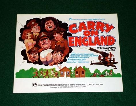 Carry On England Poster, 1976, Putzu Arnaldo