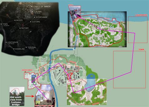 CONNECTING TARKOV MAPS (what we know so far) : r/EscapefromTarkov