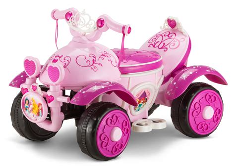 KidTrax Pink Princess Toddler Quad