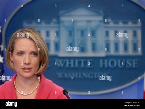 White House Press Secretary Dana Perino holds her daily briefing at the ...