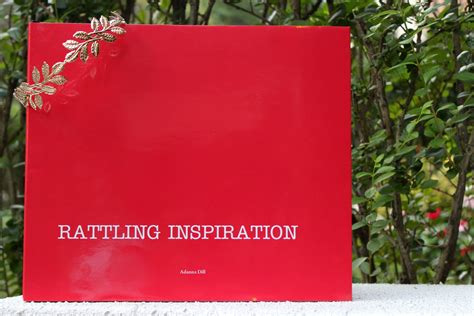 Rattling Inspiration: Creating A Blurb Photo Book - Adanna Dill