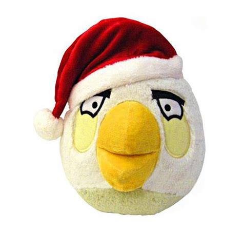 Angry Birds White Bird 5 Plush Christmas Commonwealth Toys - ToyWiz