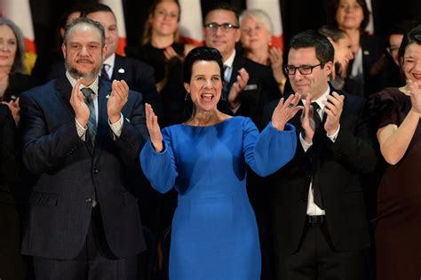 Valerie Plante sworn in as Montreal’s first female mayor - The Globe ...