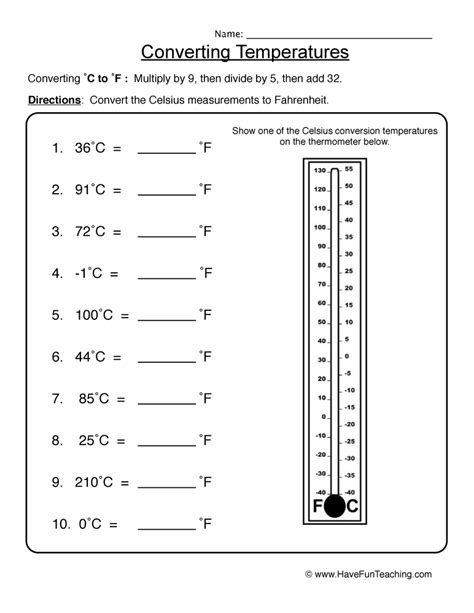 Temperature conversion calculation - miloreno