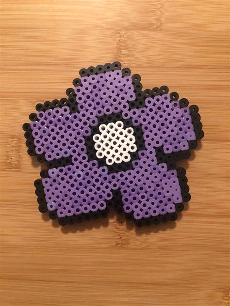 Pastel Flower Perler Bead Coasters - Etsy