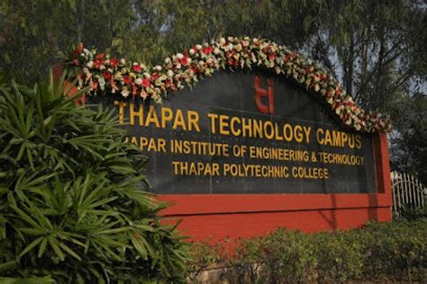 Thapar University: Admission, Form, Admit Card - Javatpoint