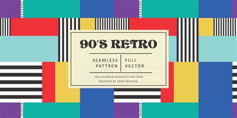 90S Retro pattern 9493351 Vector Art at Vecteezy