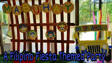 Filipino Fiesta Decorations Ideas