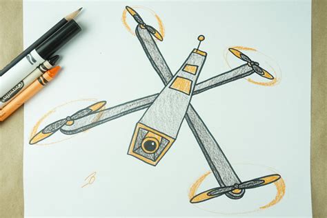 ️ How to Draw: A Drone