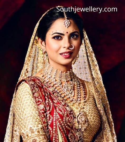 Isha Ambani's Wedding Jewellery - Indian Jewellery Designs