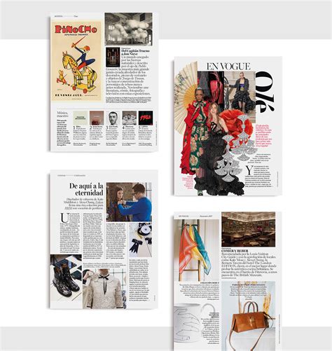 Layouts for Vogue Magazine :: Behance