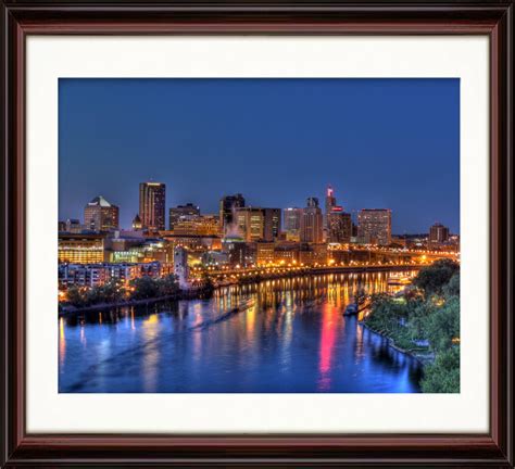 St. Paul, MN Skyline Fine Art Print - Etsy